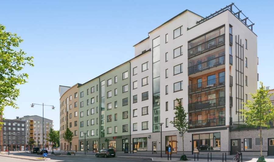 Ett nytt kvarter i Barkarbystaden