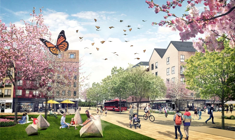 Vision om Övre Bryggårdsgärdet