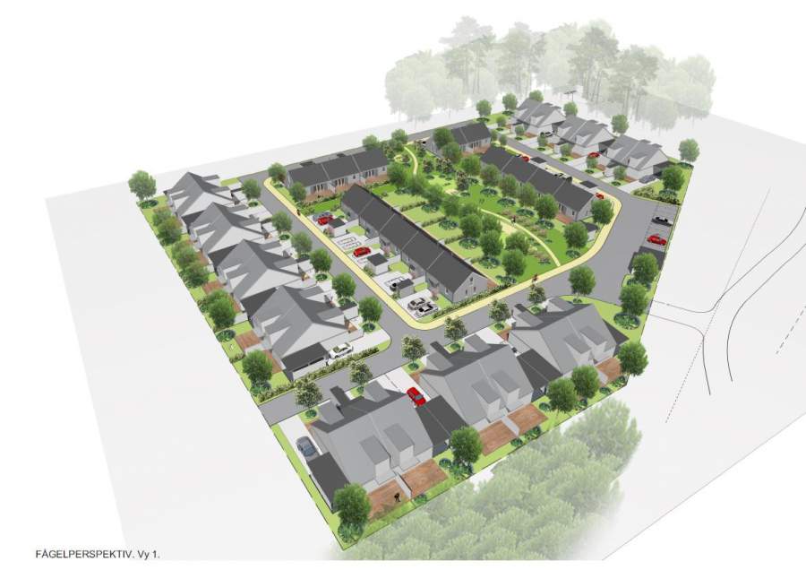 Ett bostadsområde i balans med naturen